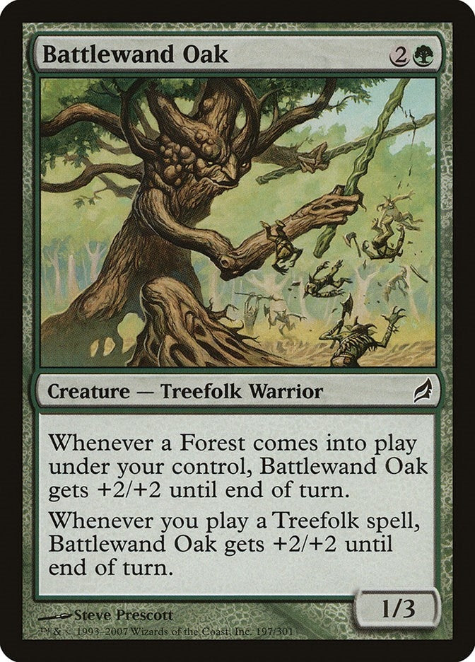 Image for Battlewand Oak (197) [Lorwyn] - Magic: The Gathering