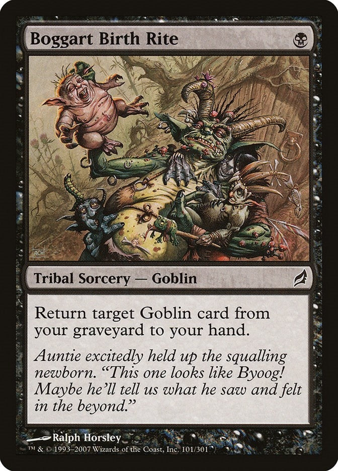 Image for Boggart Birth Rite (101) [Lorwyn] - Magic: The Gathering