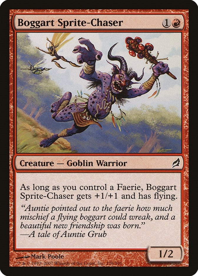 Image for Boggart Sprite-Chaser (156) [Lorwyn] - Magic: The Gathering