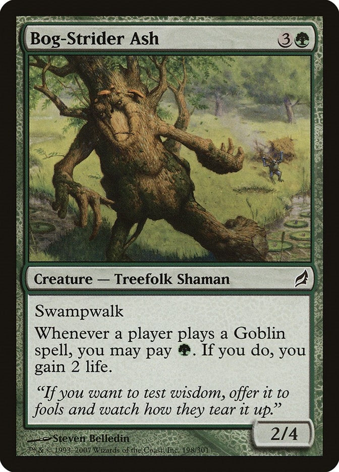 Image for Bog-Strider Ash (198) [Lorwyn] - Magic: The Gathering