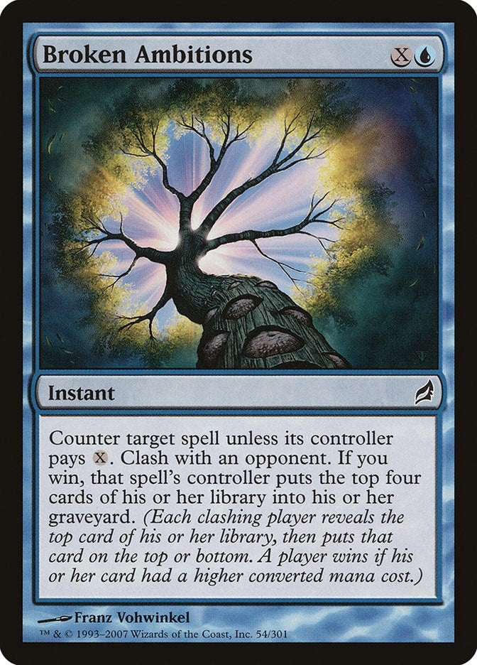 Image for Broken Ambitions (54) [Lorwyn] - Magic: The Gathering