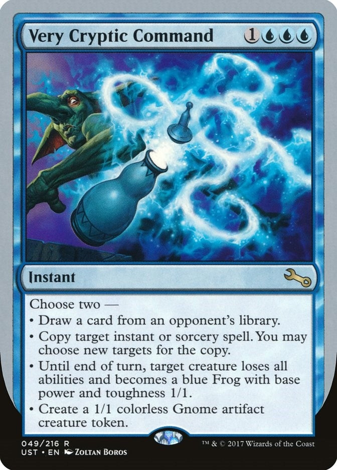 Image for Very Cryptic Command (C) (49) [Unstable] - Magic: The Gathering