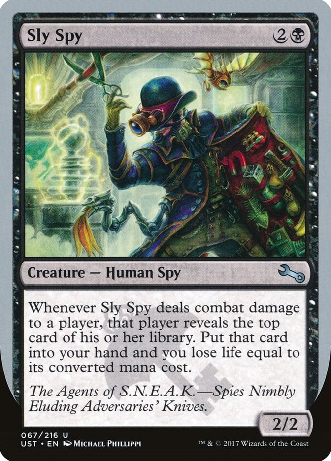 Image for Sly Spy (E) (67) [Unstable] - Magic: The Gathering