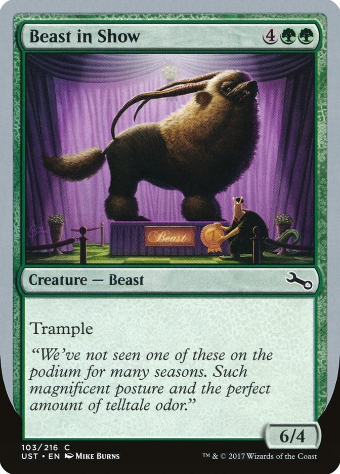 Image for Beast in Show (B) (103) [Unstable] - Magic: The Gathering