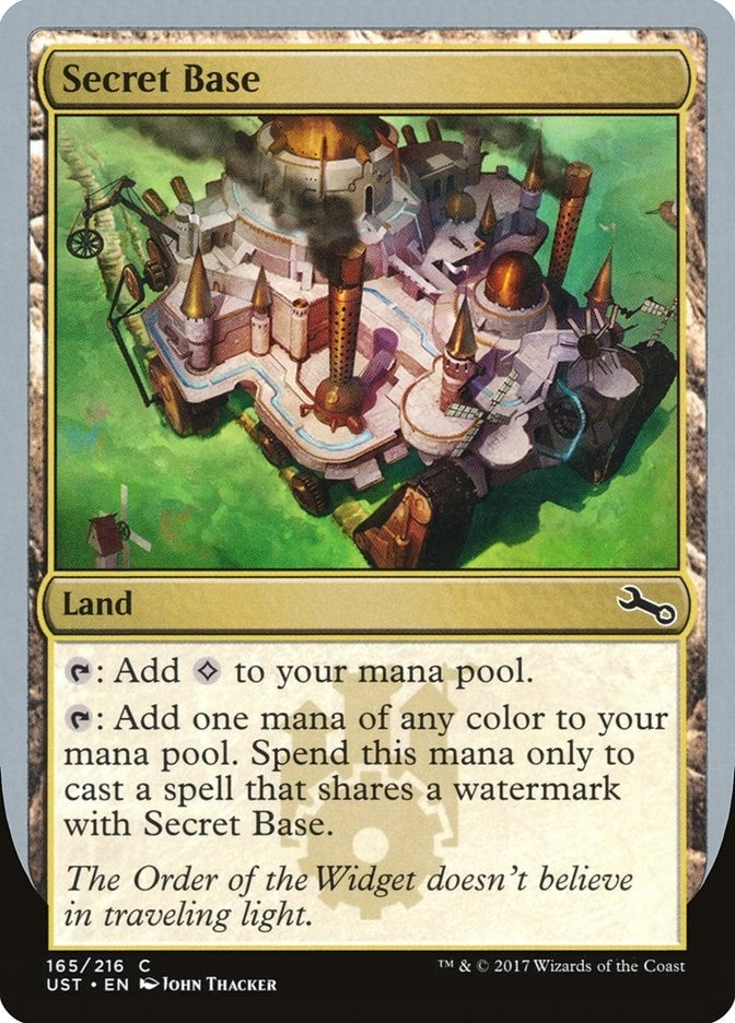 Image for Secret Base (A) (165) [Unstable] - Magic: The Gathering