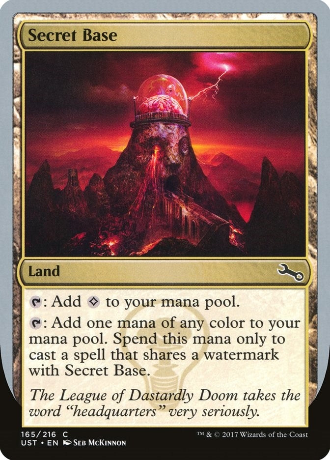 Image for Secret Base (C) (165) [Unstable] - Magic: The Gathering