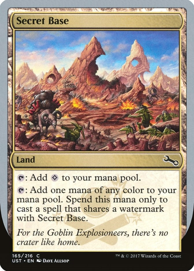 Image for Secret Base (D) (165) [Unstable] - Magic: The Gathering