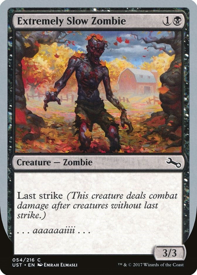 Image for Extremely Slow Zombie (B) (54) [Unstable] - Magic: The Gathering