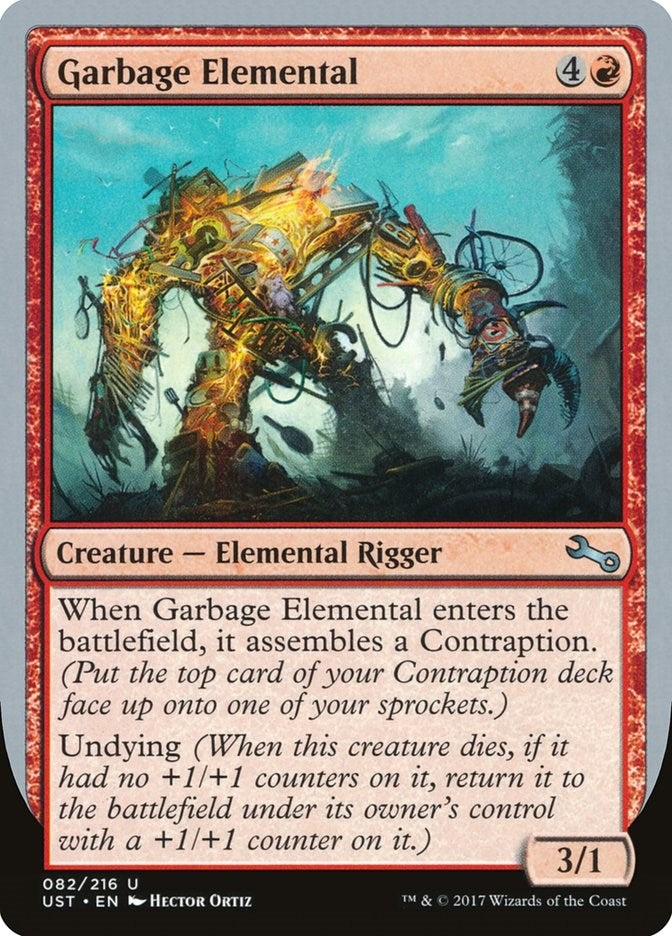 Image for Garbage Elemental (B) (82) [Unstable] - Magic: The Gathering