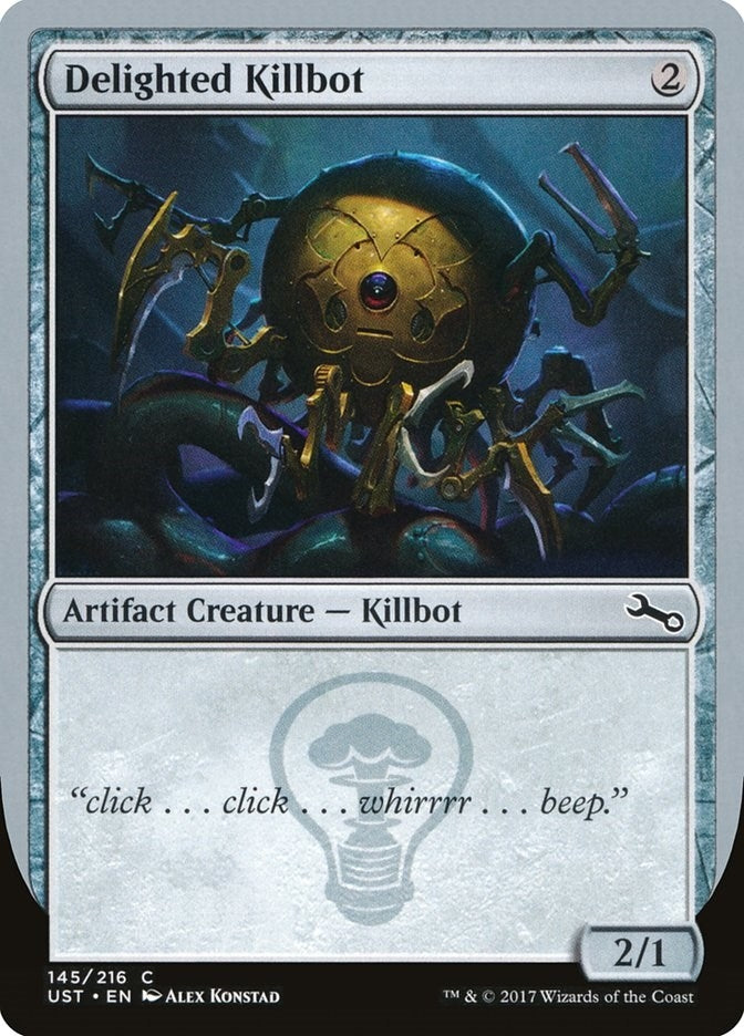 Image for Delighted Killbot (145) [Unstable] - Magic: The Gathering
