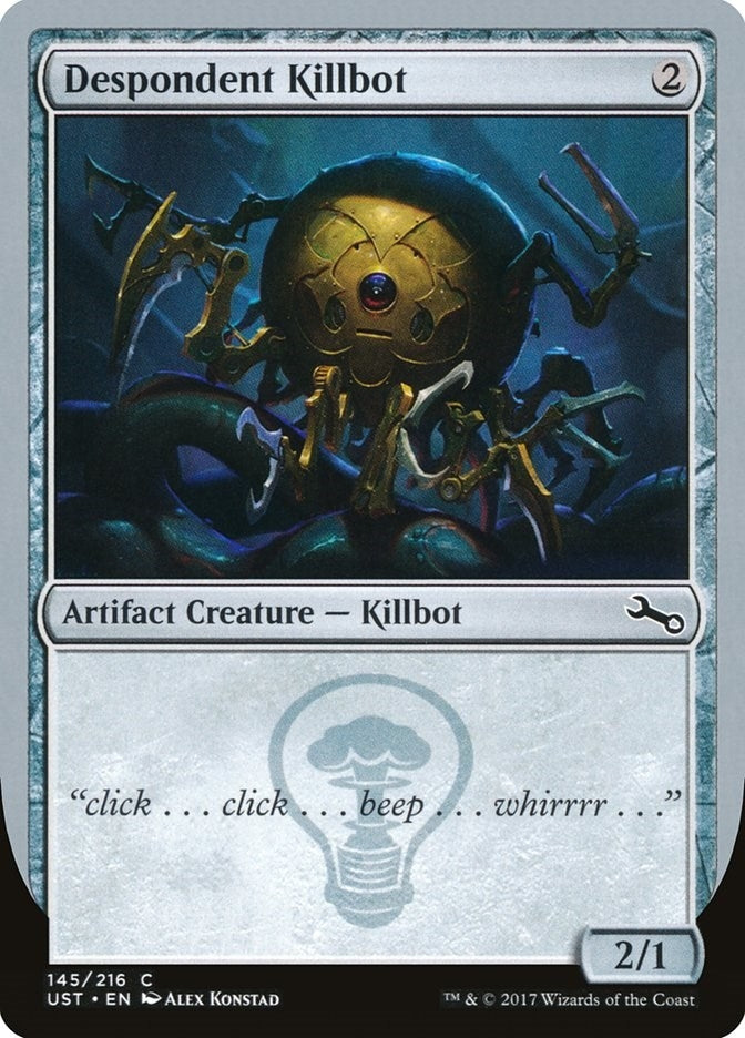 Image for Despondent Killbot (145) [Unstable] - Magic: The Gathering