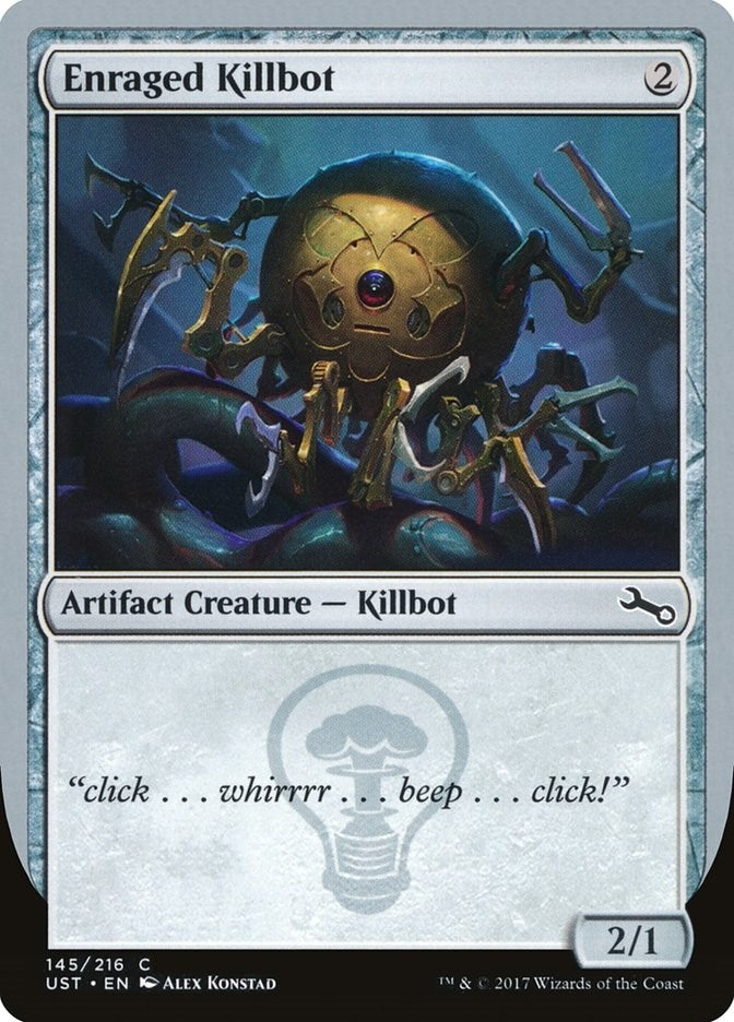 Image for Enraged Killbot (145) [Unstable] - Magic: The Gathering
