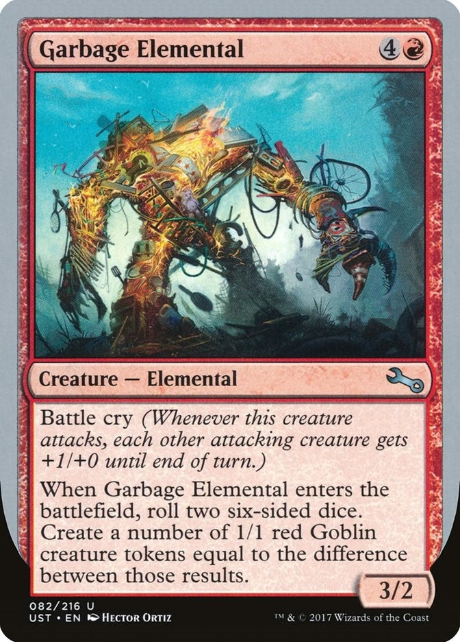 Image for Garbage Elemental (C) (82) [Unstable] - Magic: The Gathering
