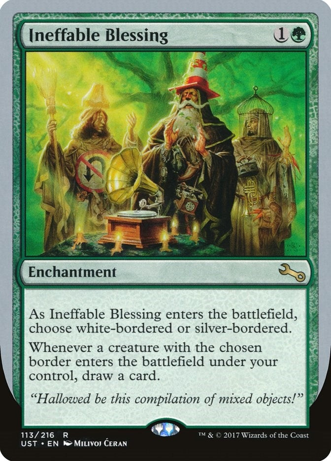 Image for Ineffable Blessing (C) (113) [Unstable] - Magic: The Gathering