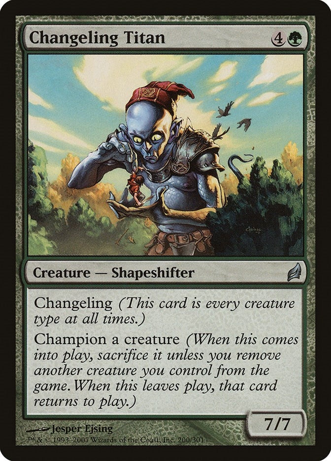 Image for Changeling Titan (200) [Lorwyn] - Magic: The Gathering