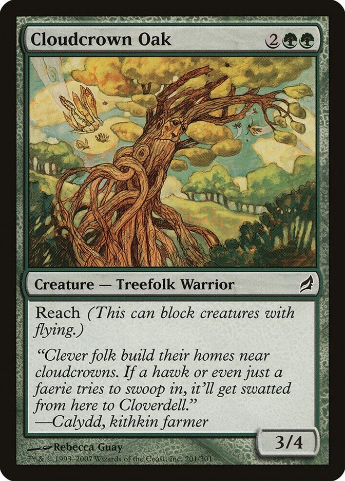 Image for Cloudcrown Oak (201) [Lorwyn] - Magic: The Gathering