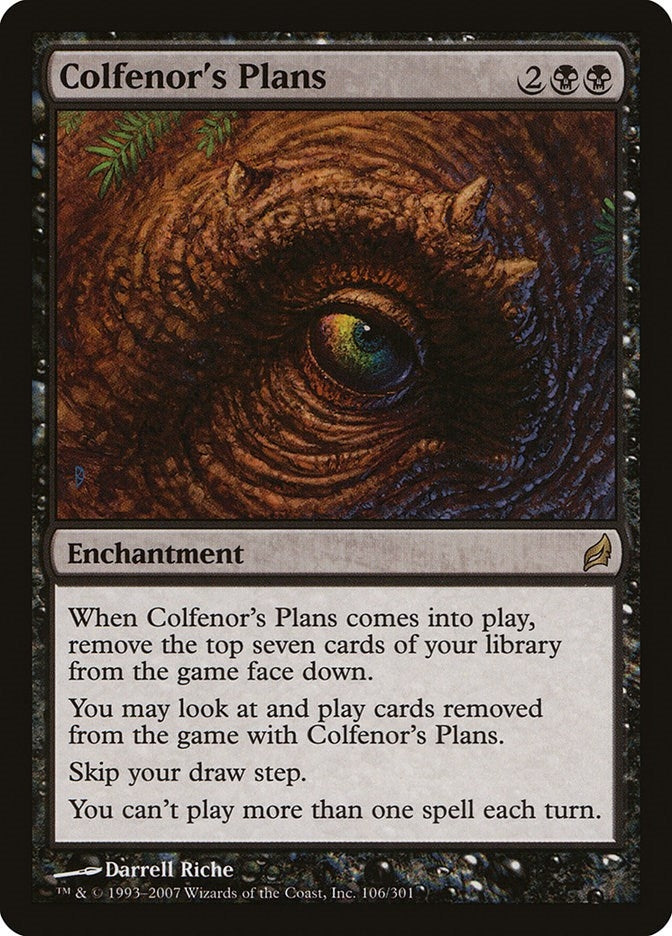 Image for Colfenor's Plans (106) [Lorwyn] - Magic: The Gathering