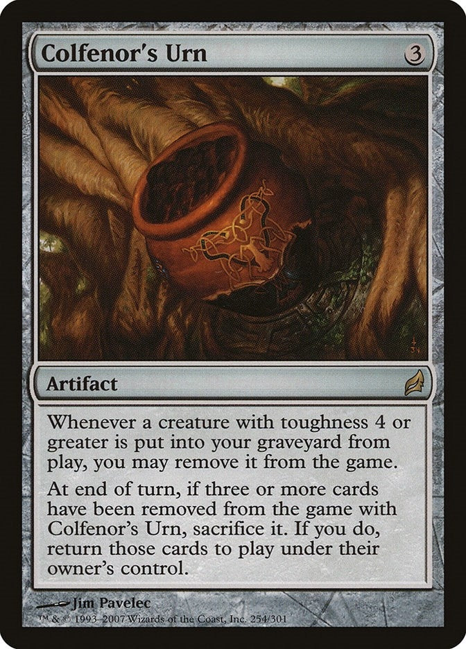 Image for Colfenor's Urn (254) [Lorwyn] - Magic: The Gathering