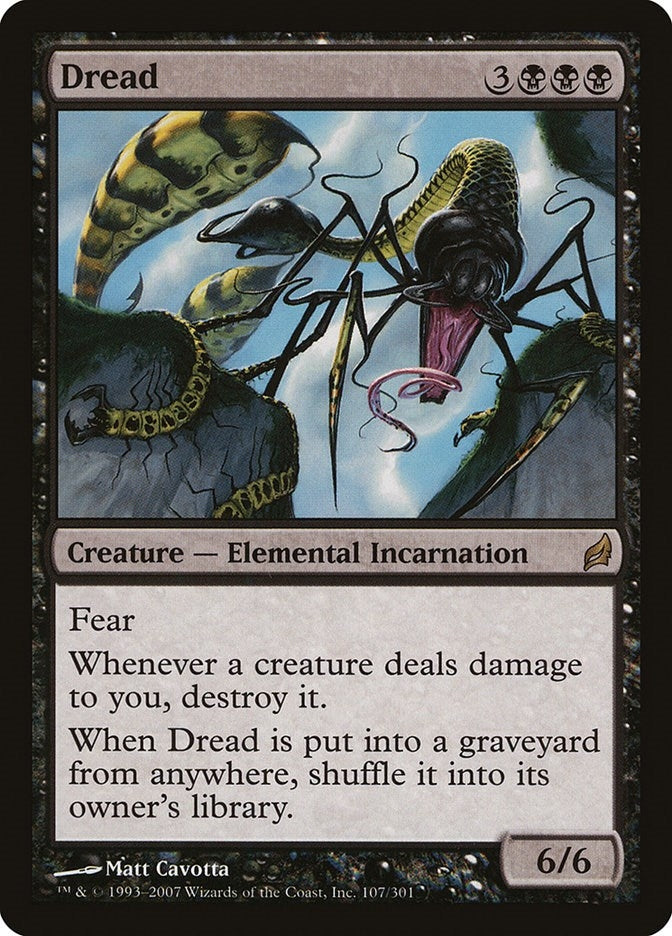 Image for Dread (107) [Lorwyn] - Magic: The Gathering