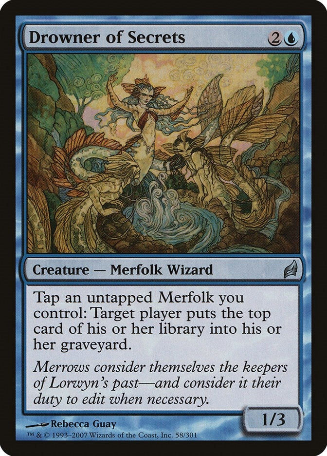 Image for Drowner of Secrets (58) [Lorwyn] - Magic: The Gathering