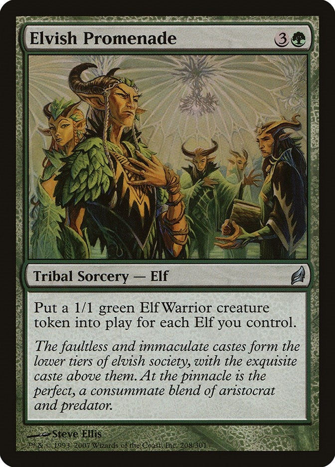 Image for Elvish Promenade (208) [Lorwyn] - Magic: The Gathering