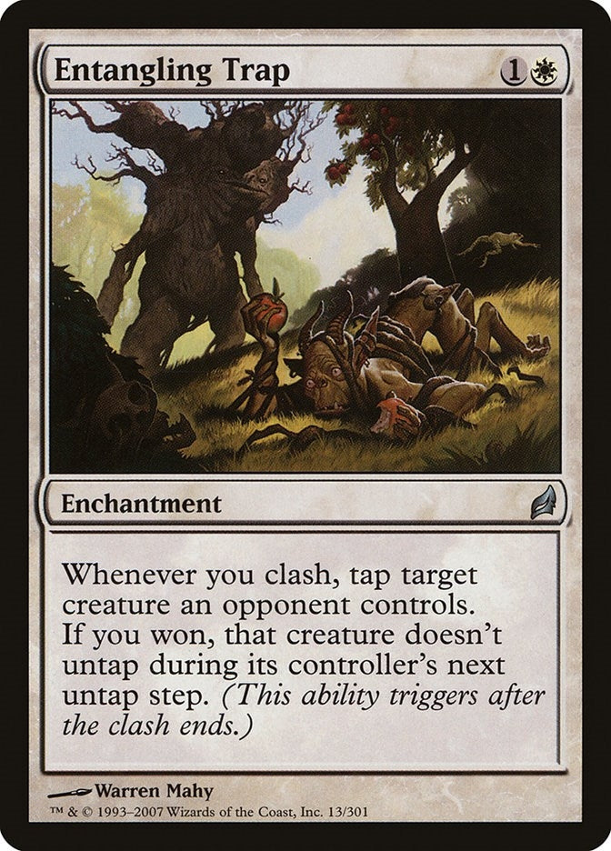 Image for Entangling Trap (13) [Lorwyn] - Magic: The Gathering