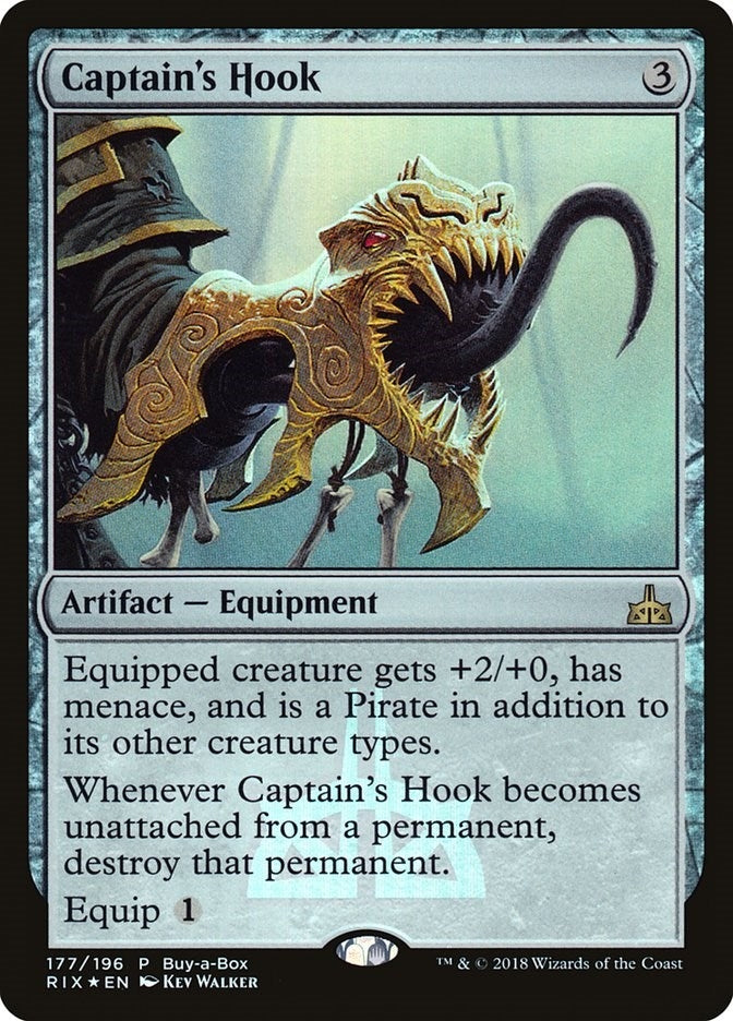 Image for Captain's Hook (177) [Buy-A-Box Promos] - Magic: The Gathering