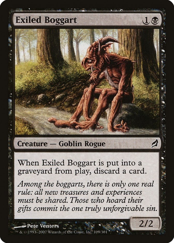 Image for Exiled Boggart (109) [Lorwyn] - Magic: The Gathering