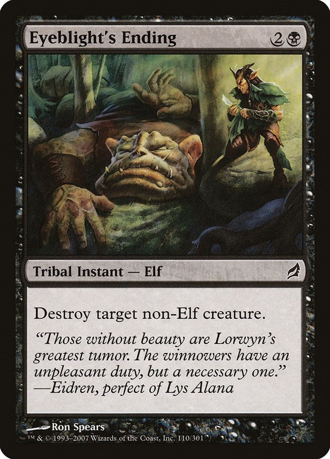 Image for Eyeblight's Ending (110) [Lorwyn] - Magic: The Gathering