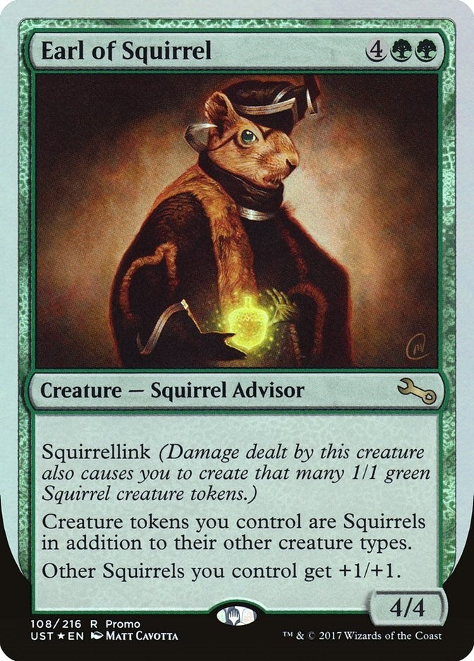 Image for Earl of Squirrel (Draft Weekend) (108) [Launch Party & Release Event Promos] - Magic: The Gathering
