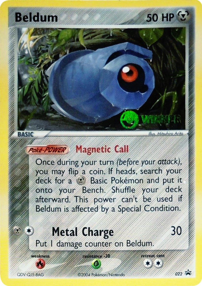 Image for Beldum - 022 (League Promo) [Winner] (022) [League & Championship Cards] - Pokemon
