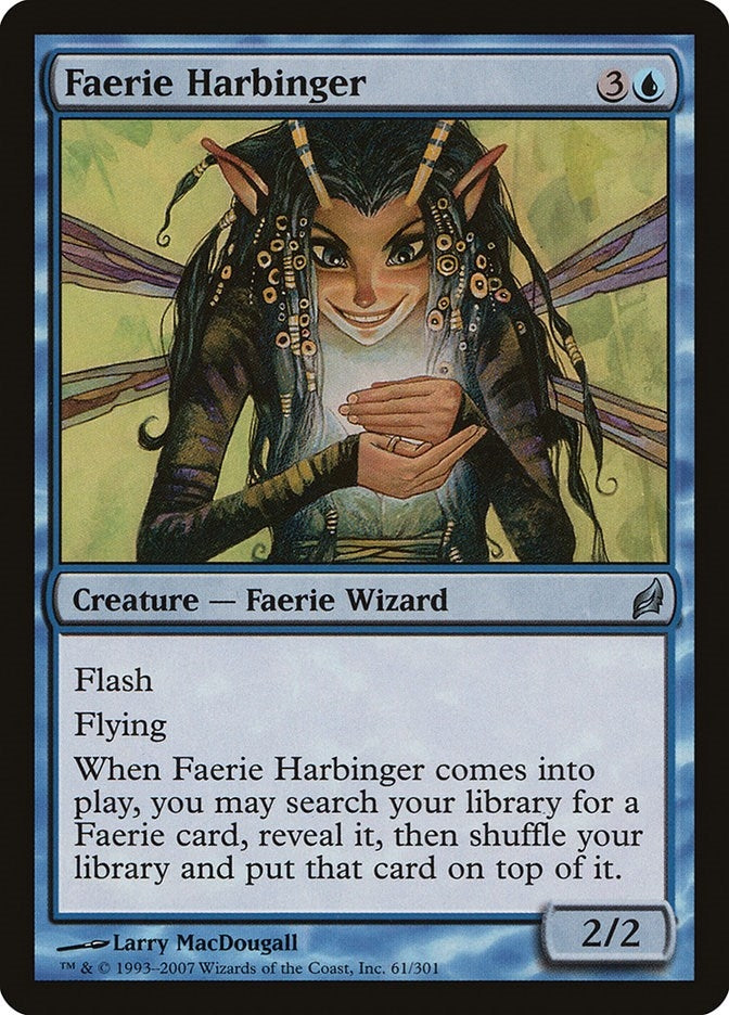 Image for Faerie Harbinger (61) [Lorwyn] - Magic: The Gathering