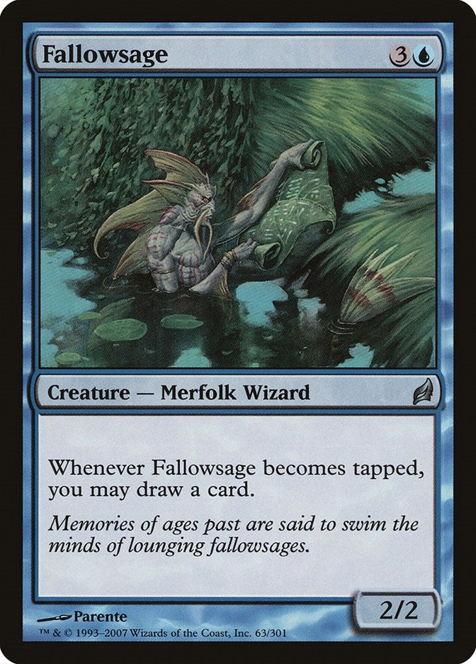 Image for Fallowsage (63) [Lorwyn] - Magic: The Gathering