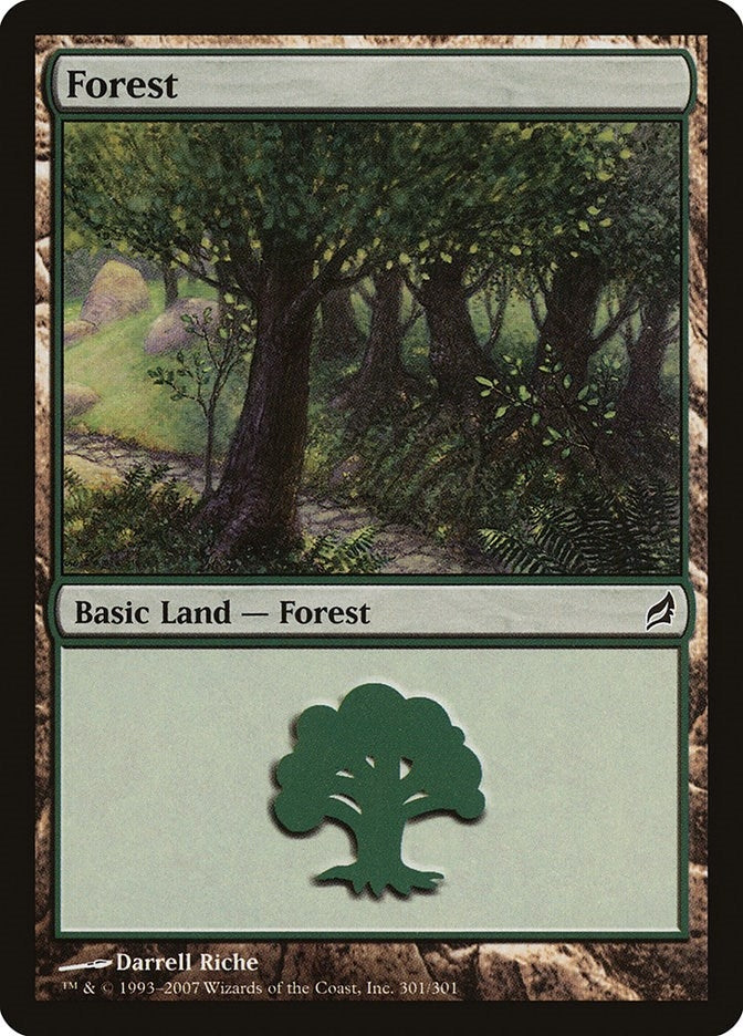 Image for Forest (301) (301) [Lorwyn] - Magic: The Gathering