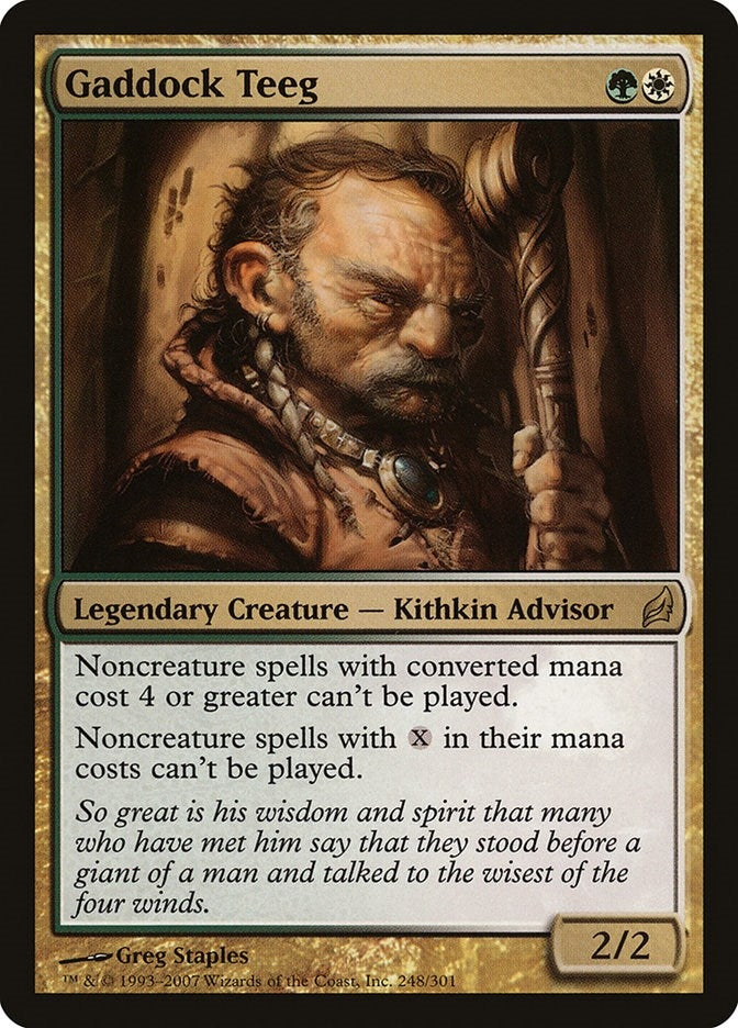 Image for Gaddock Teeg (248) [Lorwyn] - Magic: The Gathering