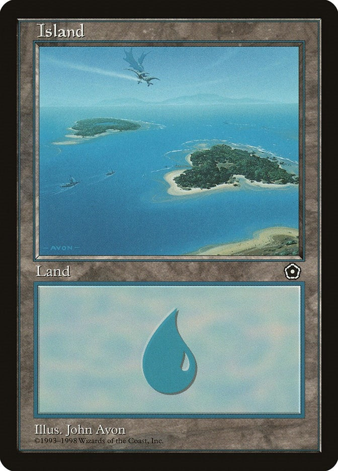 Image for Island (154) (154) [Portal Second Age] - Magic: The Gathering