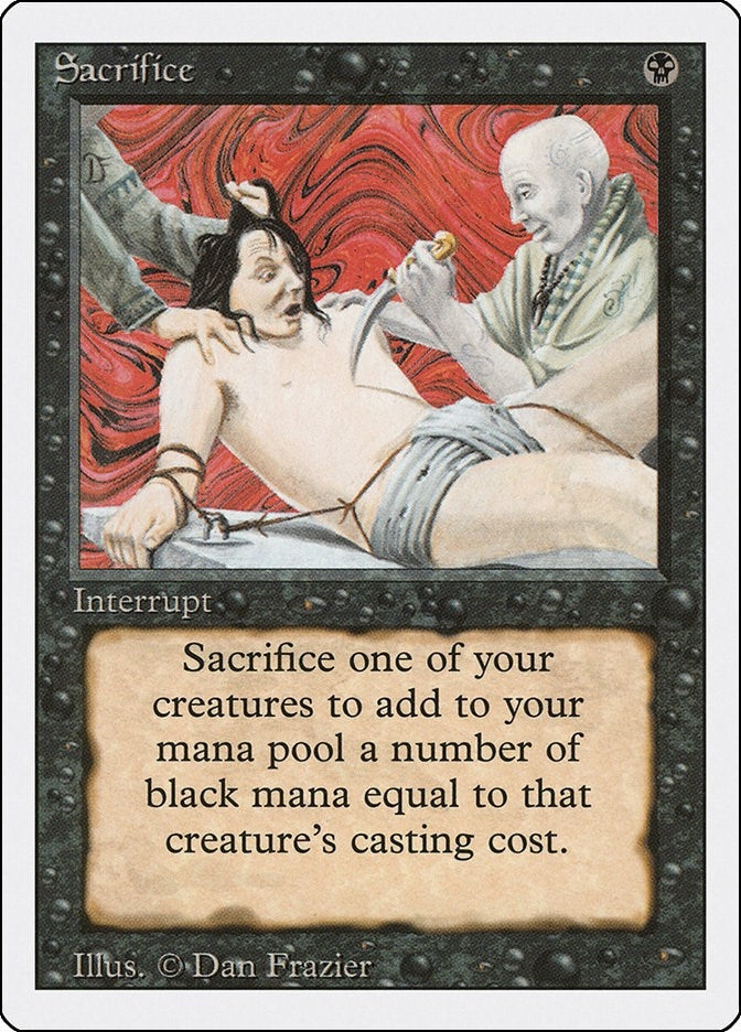 Image for Sacrifice [Revised Edition] - Magic: The Gathering
