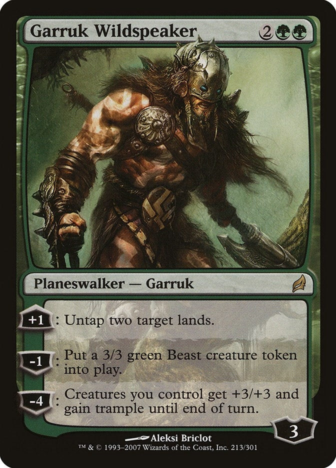 Image for Garruk Wildspeaker (213) [Lorwyn] - Magic: The Gathering