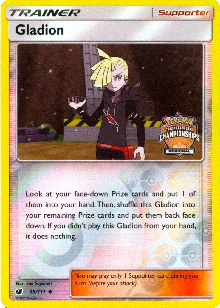 Image for Gladion - 95/111 (Regional Championships) (095/111) [League & Championship Cards] - Pokemon