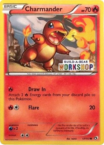 Image for Charmander - 17/113 (Build-A-Bear Workshop Exclusive) (017/113) [Miscellaneous Cards & Products] - Pokemon