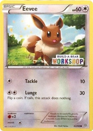 Image for Eevee - 63/98 (Build-A-Bear Workshop Exclusive) (063/098) [Miscellaneous Cards & Products] - Pokemon