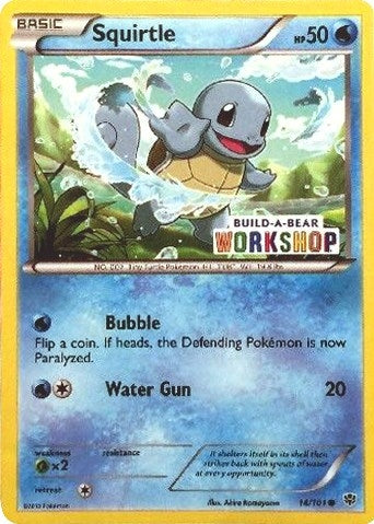 Image for Squirtle - 14/101 (Build-A-Bear Workshop Exclusive) (014/101) [Miscellaneous Cards & Products] - Pokemon