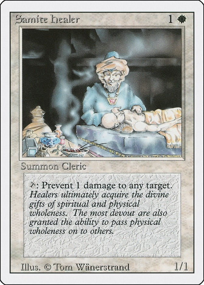 Image for Samite Healer [Revised Edition] - Magic: The Gathering