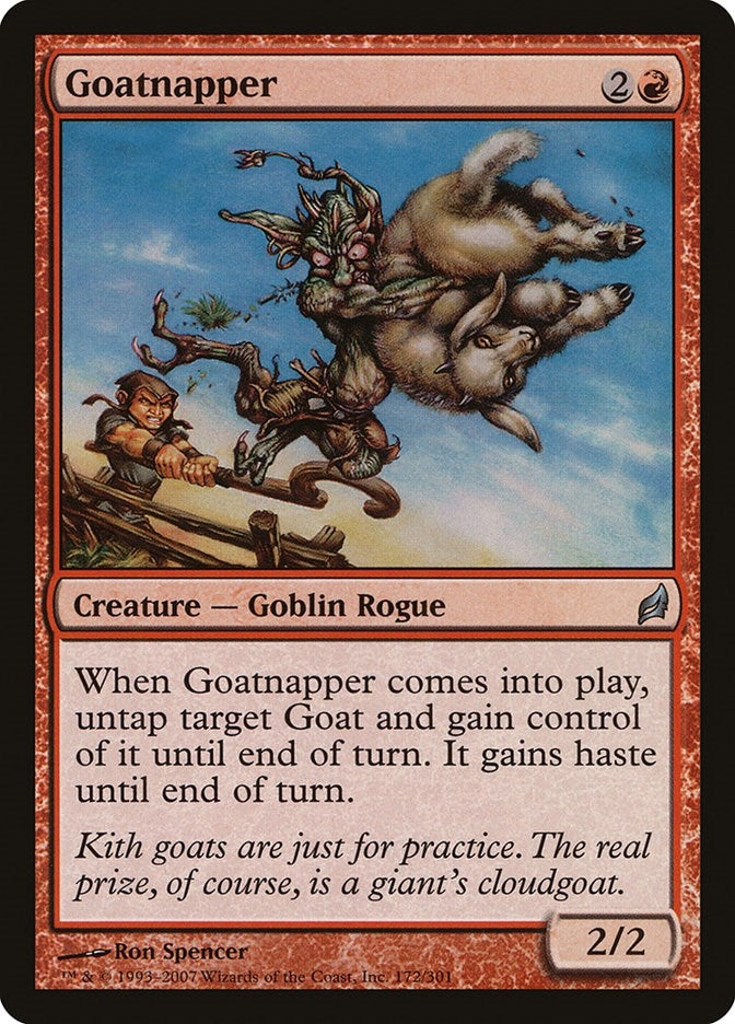 Image for Goatnapper (172) [Lorwyn] - Magic: The Gathering