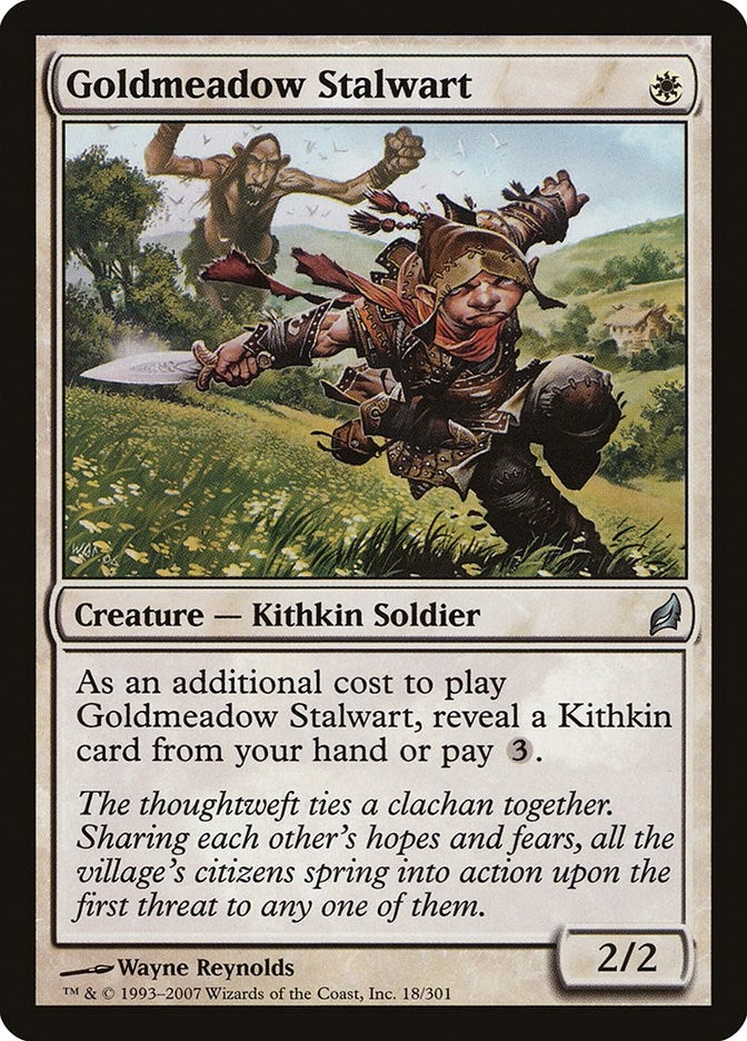 Image for Goldmeadow Stalwart (18) [Lorwyn] - Magic: The Gathering