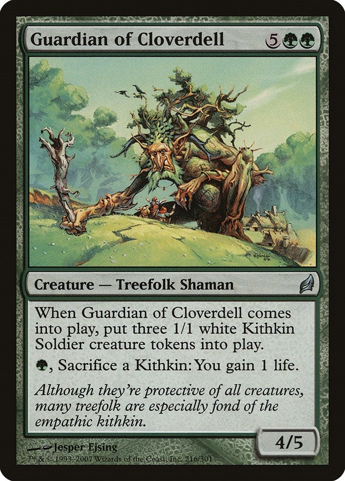 Image for Guardian of Cloverdell (216) [Lorwyn] - Magic: The Gathering