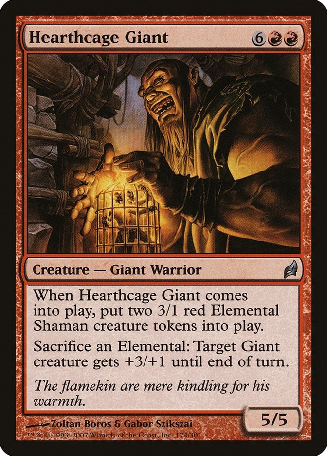 Image for Hearthcage Giant (174) [Lorwyn] - Magic: The Gathering