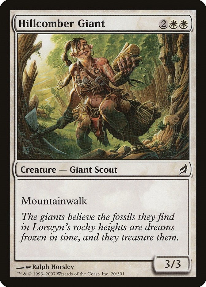 Image for Hillcomber Giant (20) [Lorwyn] - Magic: The Gathering