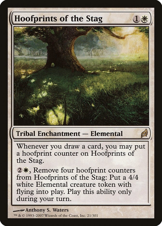 Image for Hoofprints of the Stag (21) [Lorwyn] - Magic: The Gathering