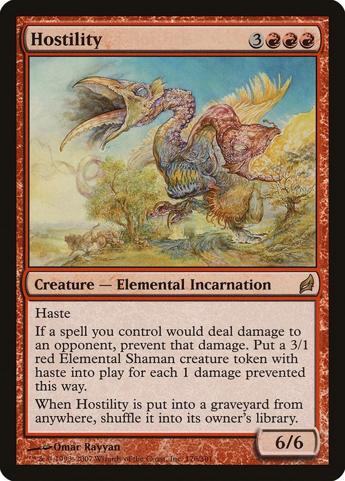 Image for Hostility (176) [Lorwyn] - Magic: The Gathering